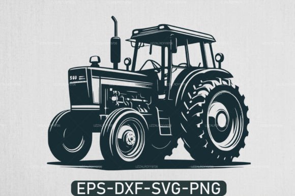 Download Farm Tractor Silhouette Svg ,Tractor Svg - Tractor silhouette svg Collection