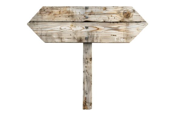 Download Wooden Vintage Sign Pointer Cut out - Vintage sign Collection