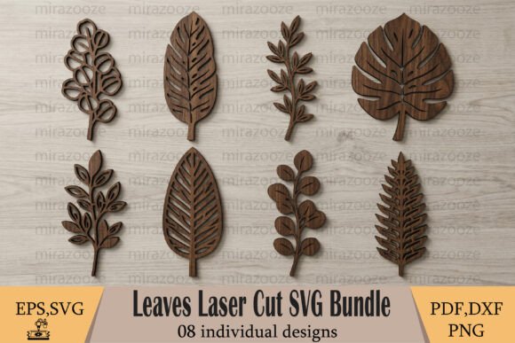 Download Leaves Laser Cut SVG Bundle - Premium Resources