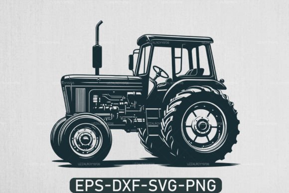 Download Farm Tractor Silhouette Svg ,Tractor Svg - Tractor silhouette svg Collection