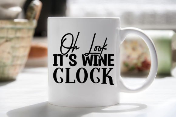 Download Oh Look It's Wine Clock - Wine clock Collection