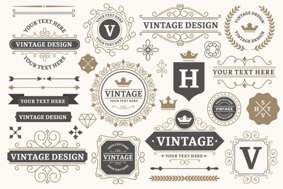 Download Vintage Sign Frames - Vintage sign Collection
